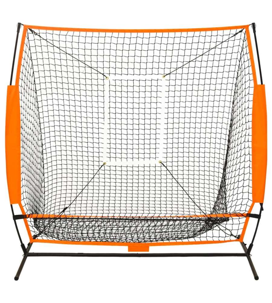 Rete da Allenamento Multisport Baseball Nera 174x76x158,5 cm