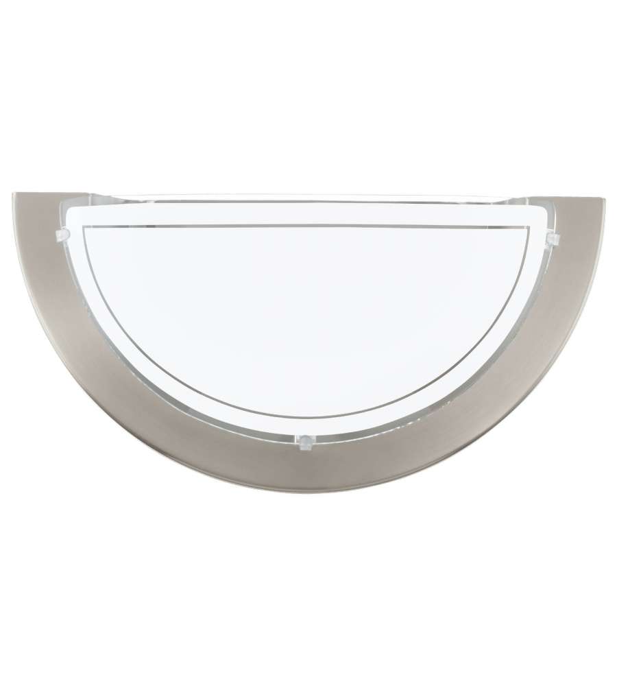 Eglo Applique Planet 1 - Bianco Trasparente - 145x290 mm