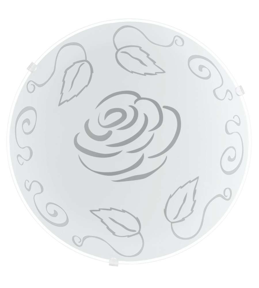 Eglo Applique Plafoniera Mars 1 - Bianco - 250 mm