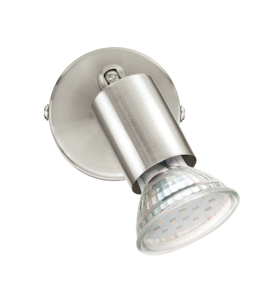 Eglo Faretto LED - Nickel Opaco - Diametro 6 cm