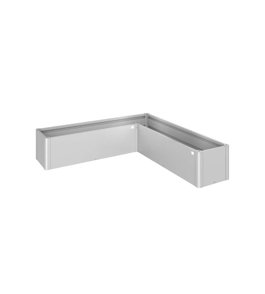 Fioriera Belvedere MINI Gr. L200 argento metallizzato