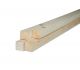 Listello grezzo in abete conifere 25x25x2000 mm