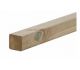 Palo quadrato in pino impregnato qualit B 70X70X2400 mm