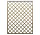 Grigliato diagonale conifera impregnata 120 x 3 x 180 H cm