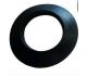 Rosone tubo stufa in epdm Nero diam.8cm