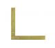 Lastrine Angolari Zincate giallo 60 x 60 mm