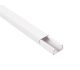 2 m canale ad 1 via, dimensioni 20x10 mm Bianco