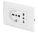 Placca premontata con frutto 10-16A