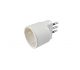 Adattatore Bianco spina 10A 2P + T e Presa 10-16A 2P + T