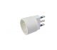 Adattatore con spina 16A 2P + T e Presa 10-16A 2P + T Bianco