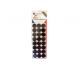 24 Feltrini Tondi  28 mm Marrone