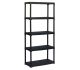 Scaffale 5 ripiani 80 x 39 x 180 h cm