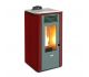 Stufa a pellet Design 8,7 kW Bordeaux