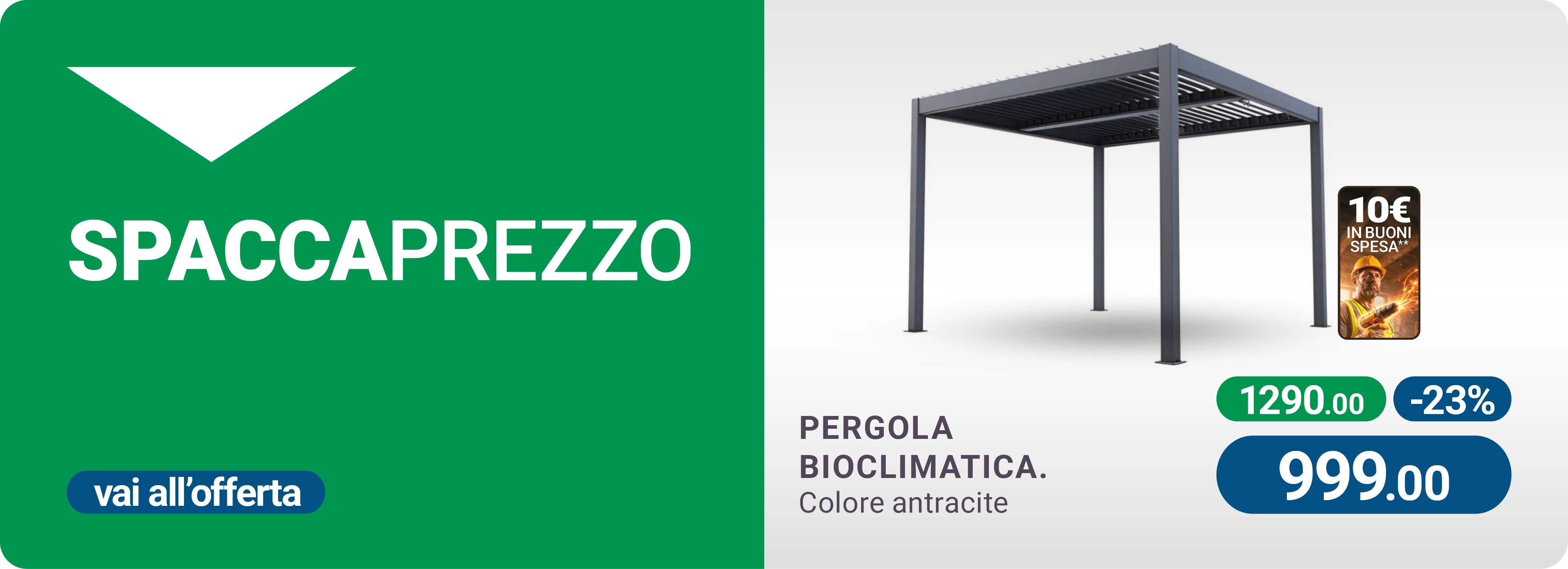 Pergola bioclimatica Offerte CFadda