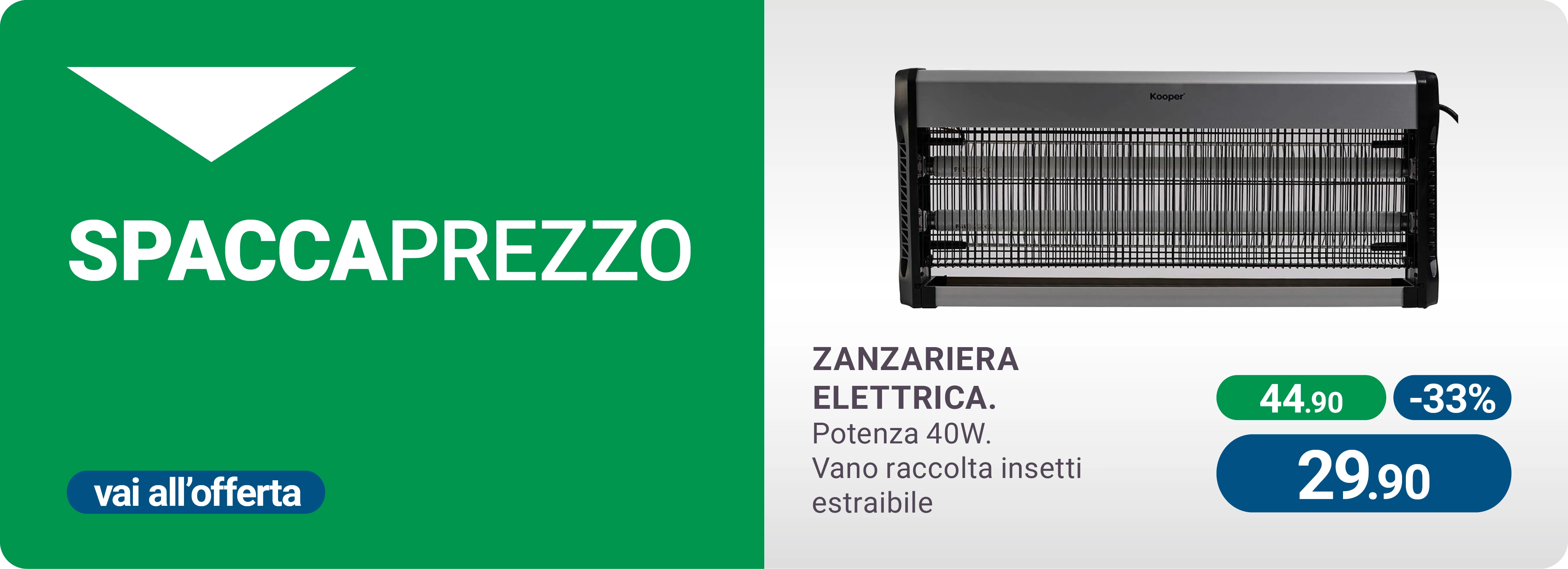 Offerta zanzariera elettrica