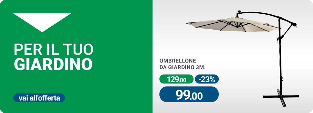 Ombrellone grande da giardino