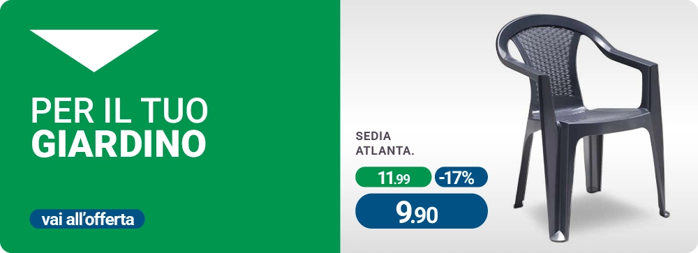 Sedia da giardino miglior prezzo