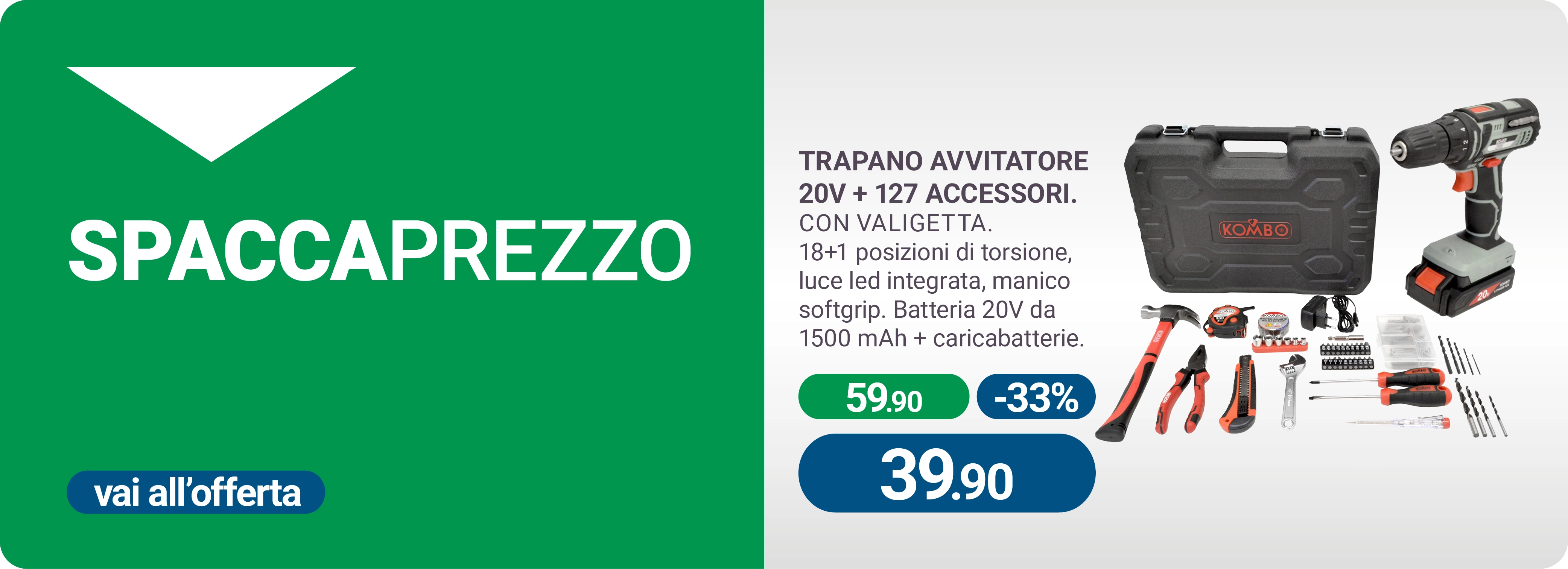 Trapano offerta