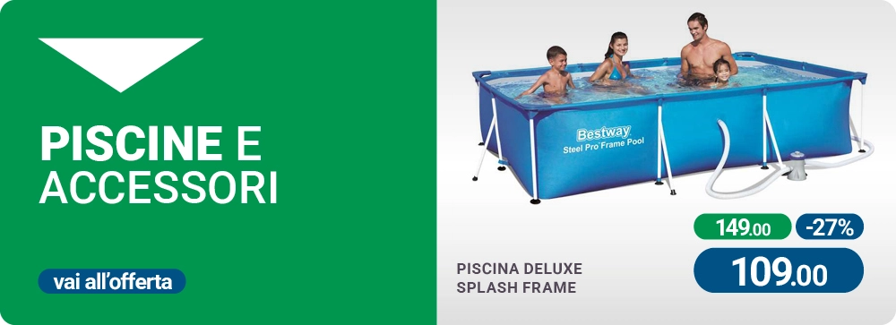 Offerta piscina fuori terra grande