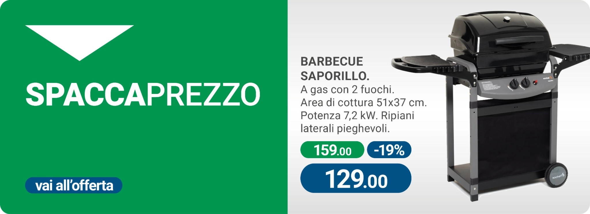 Barbecue a gas offerta