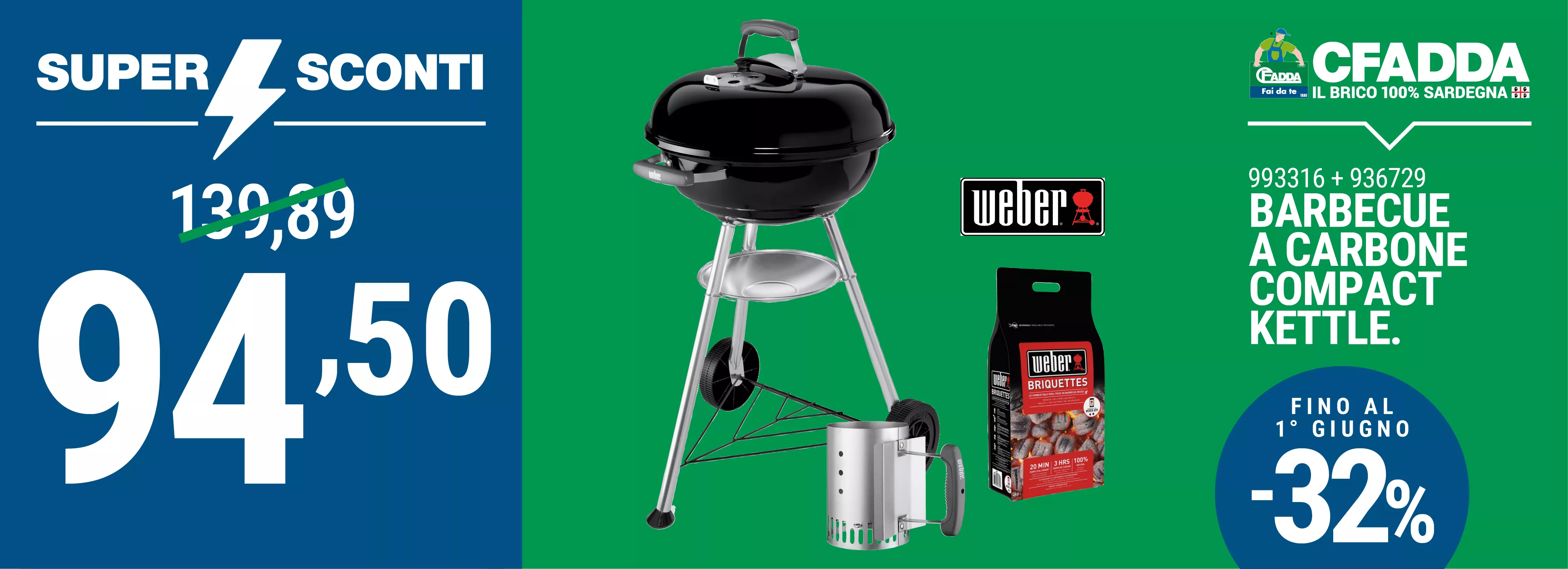 BBQ Weber in offerta