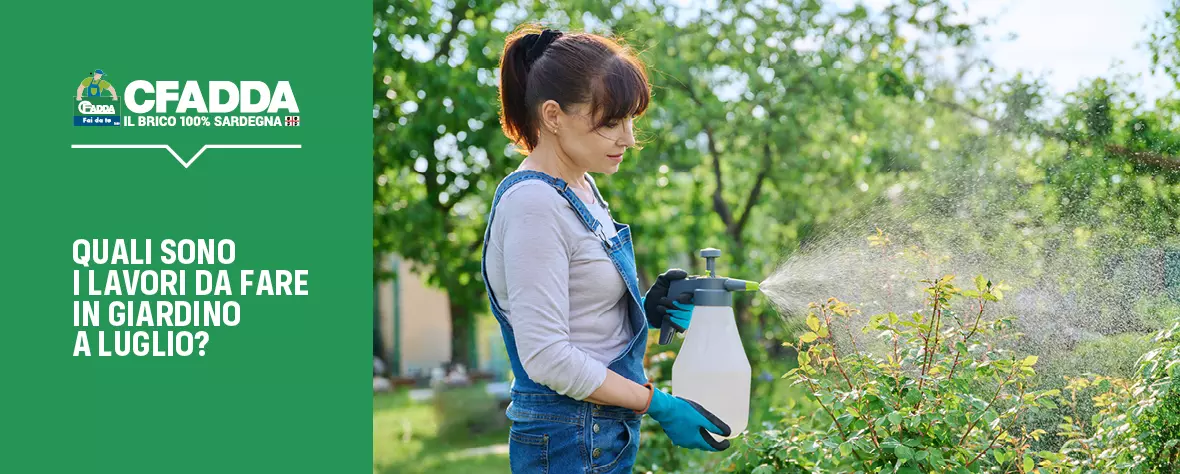 Lavori da fare in giardino a luglio