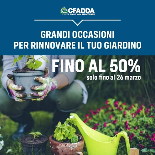 Occasioni per rinnovare il tuo giardino