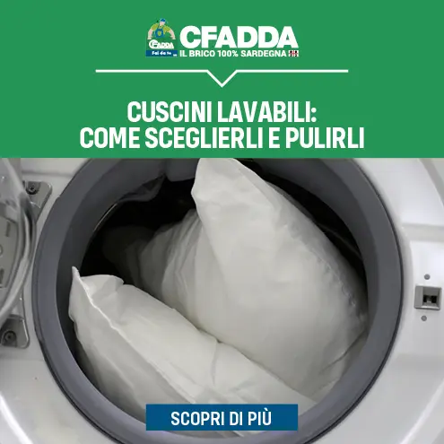 Cuscini lavabili