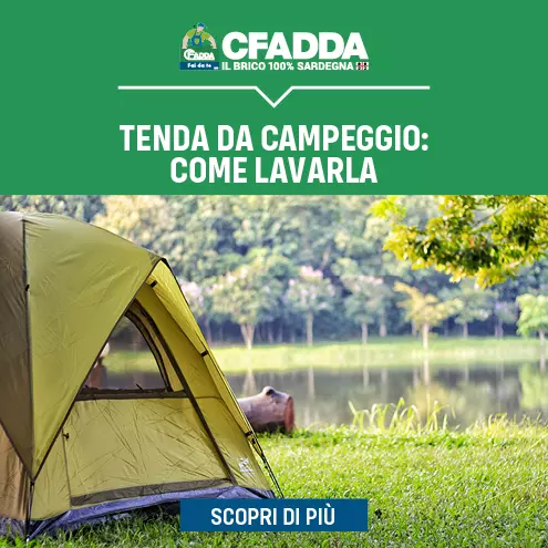 Come Lavare la Tenda da Campeggio