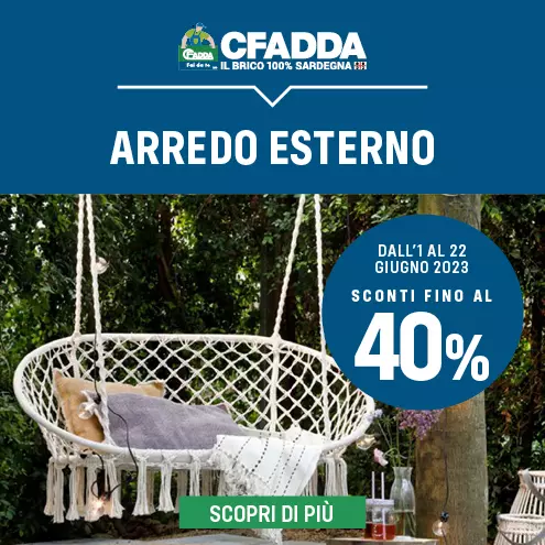 Occasioni arredo esterno