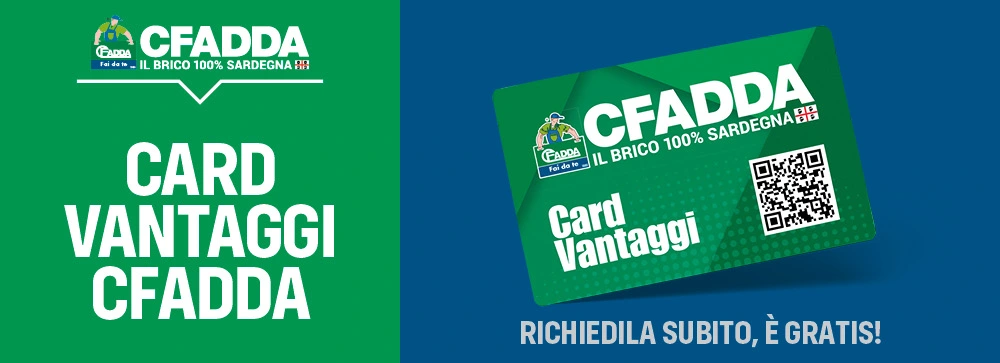 Card Vantaggi CFadda: usala anche per i tuoi ordini online!