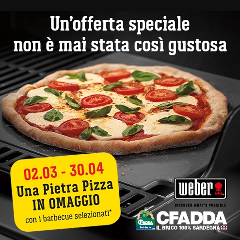 Weber: kit pizza in OMAGGIO