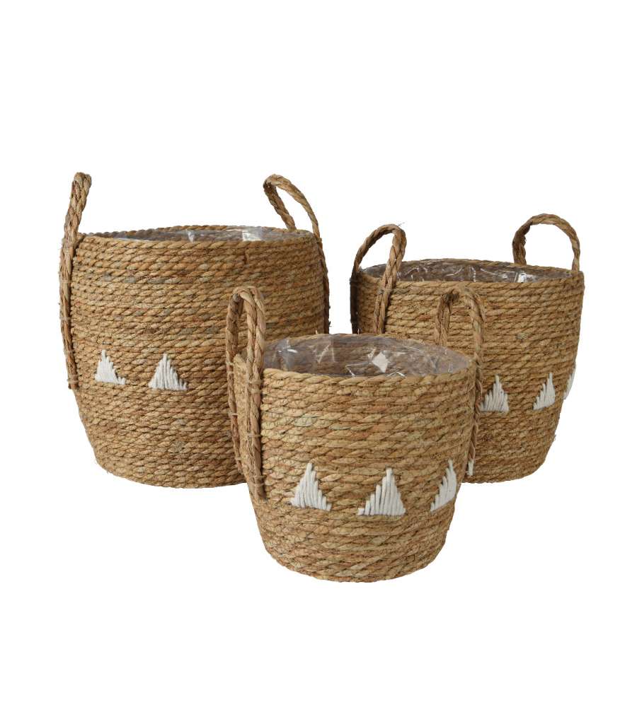 Cesta deco triangoli Piccola