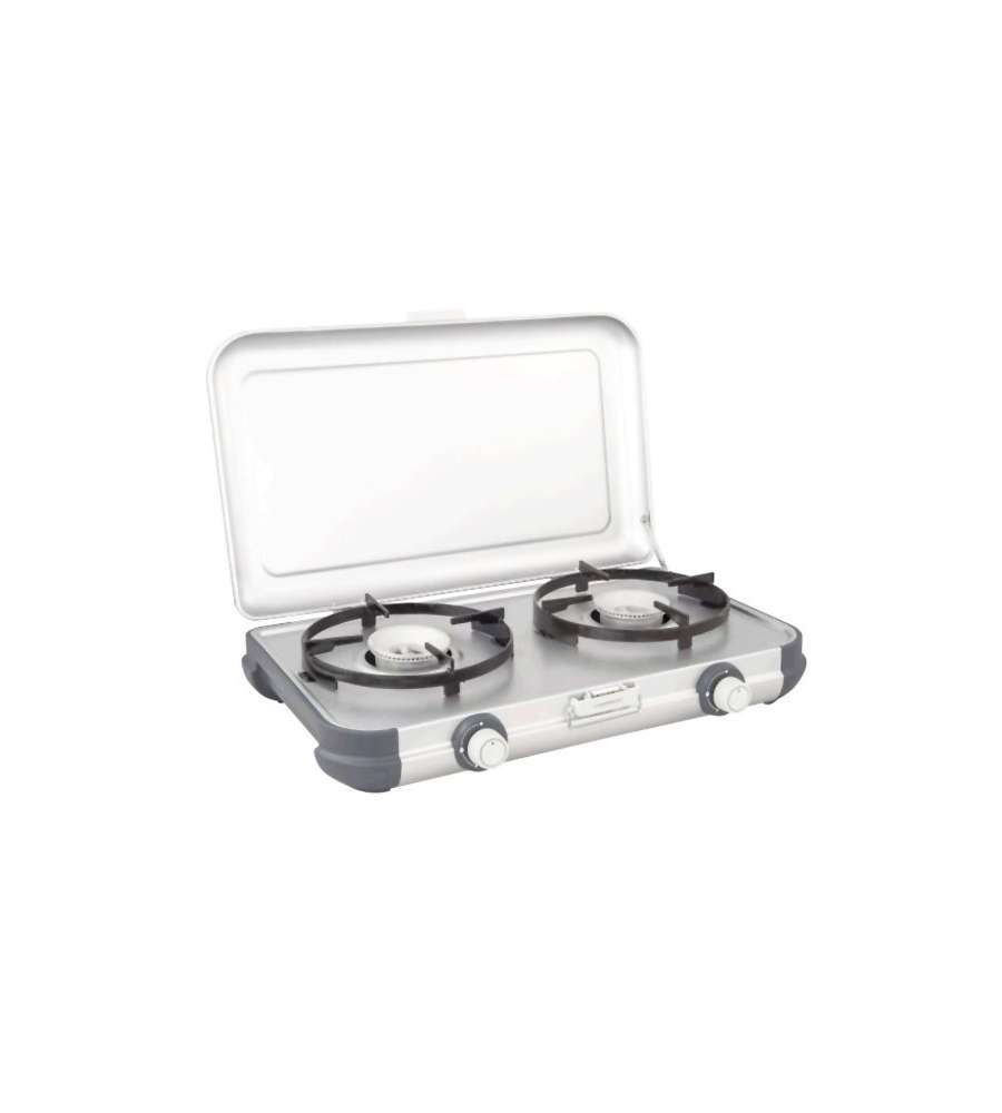 Fornello Gas 2 Fuochi Camping Kitchen Campingaz