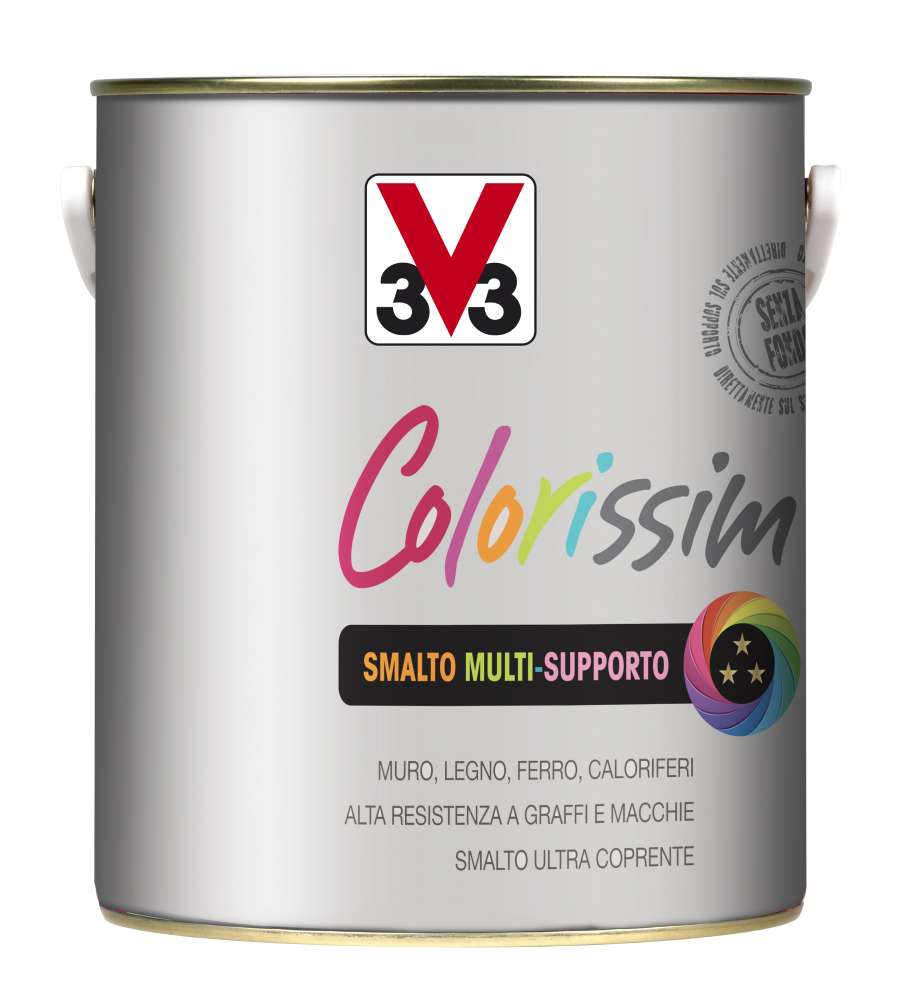 Smalto Multisupporto Colorissim Bianco Creama 2,5 LT
