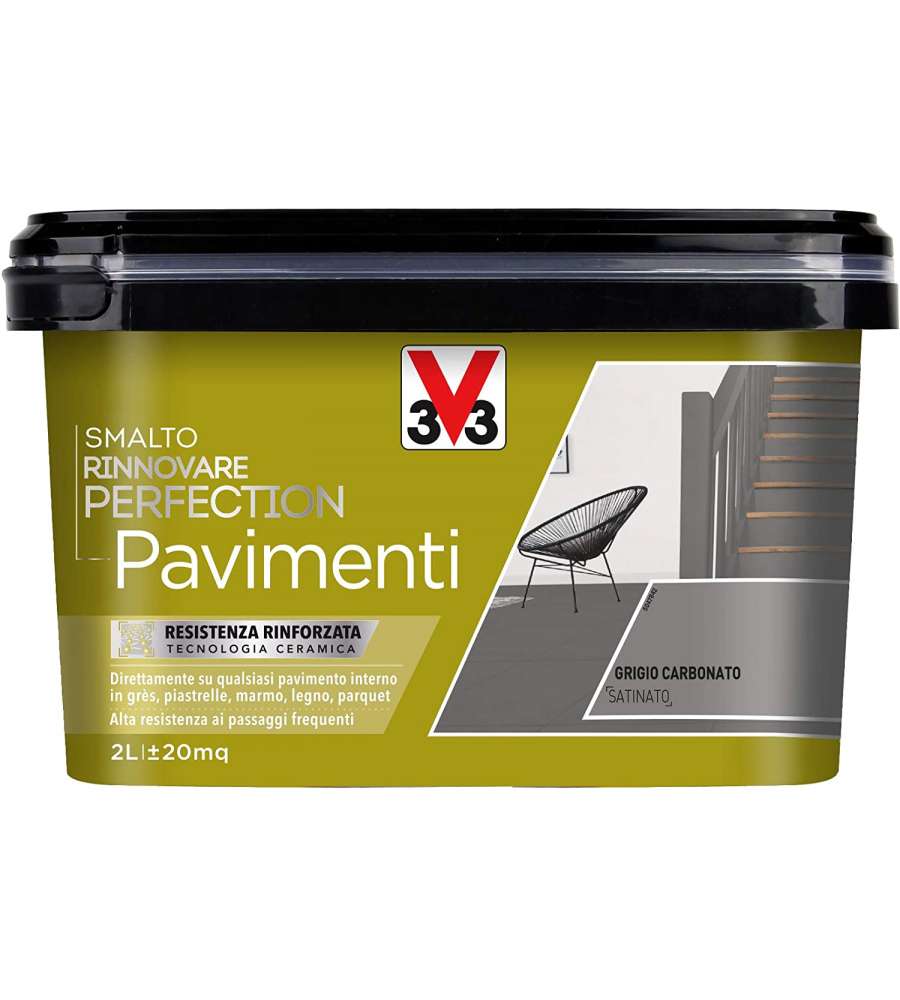 Smalto Rinnovare Perfection Pavimenti Grigio Carbonato Satinato 2L