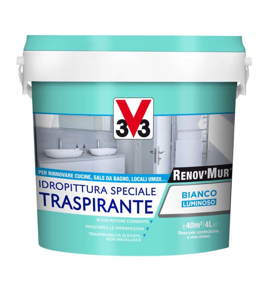 Idropittura traspirante Renov Mur 4l