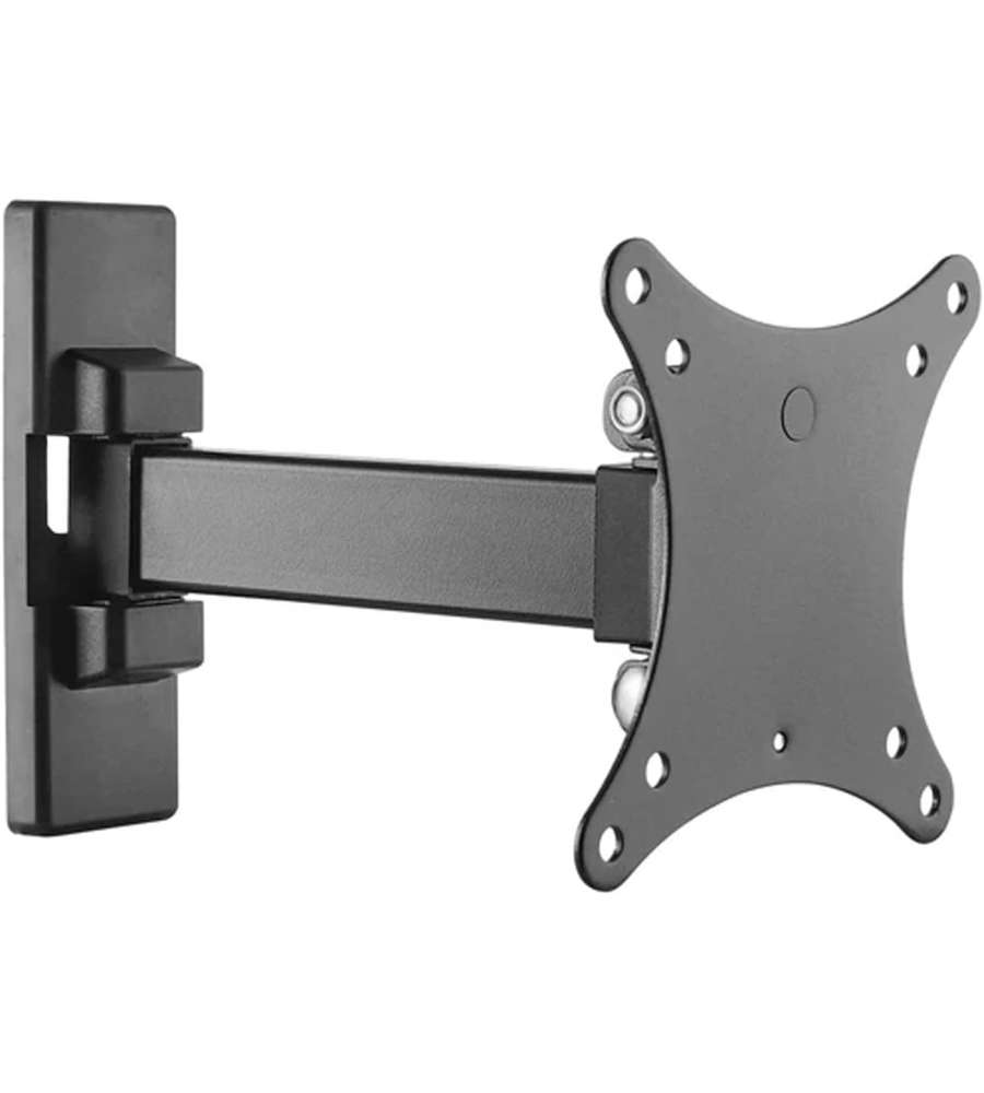 RUGMA Supporto a parete TV 13-28 pollici inclinabile silver max 15 kg