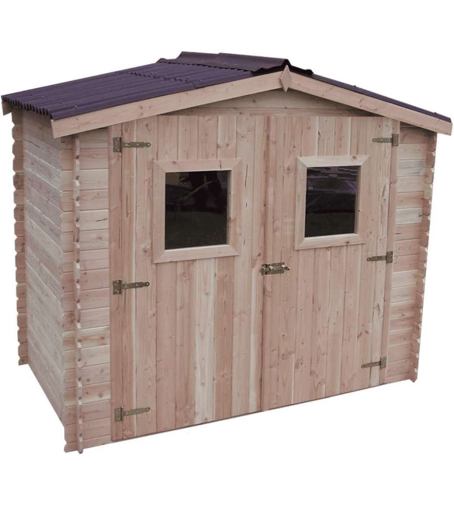 Casetta da Giardino in Legno Douglas 20 mm 2.35x2.13 m Impermeabile