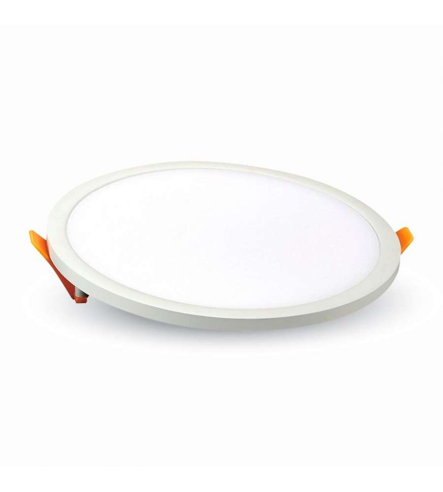 Mini Pannello LED 15W 100LM/W Montaggio ad Incasso Rotondo 3000K