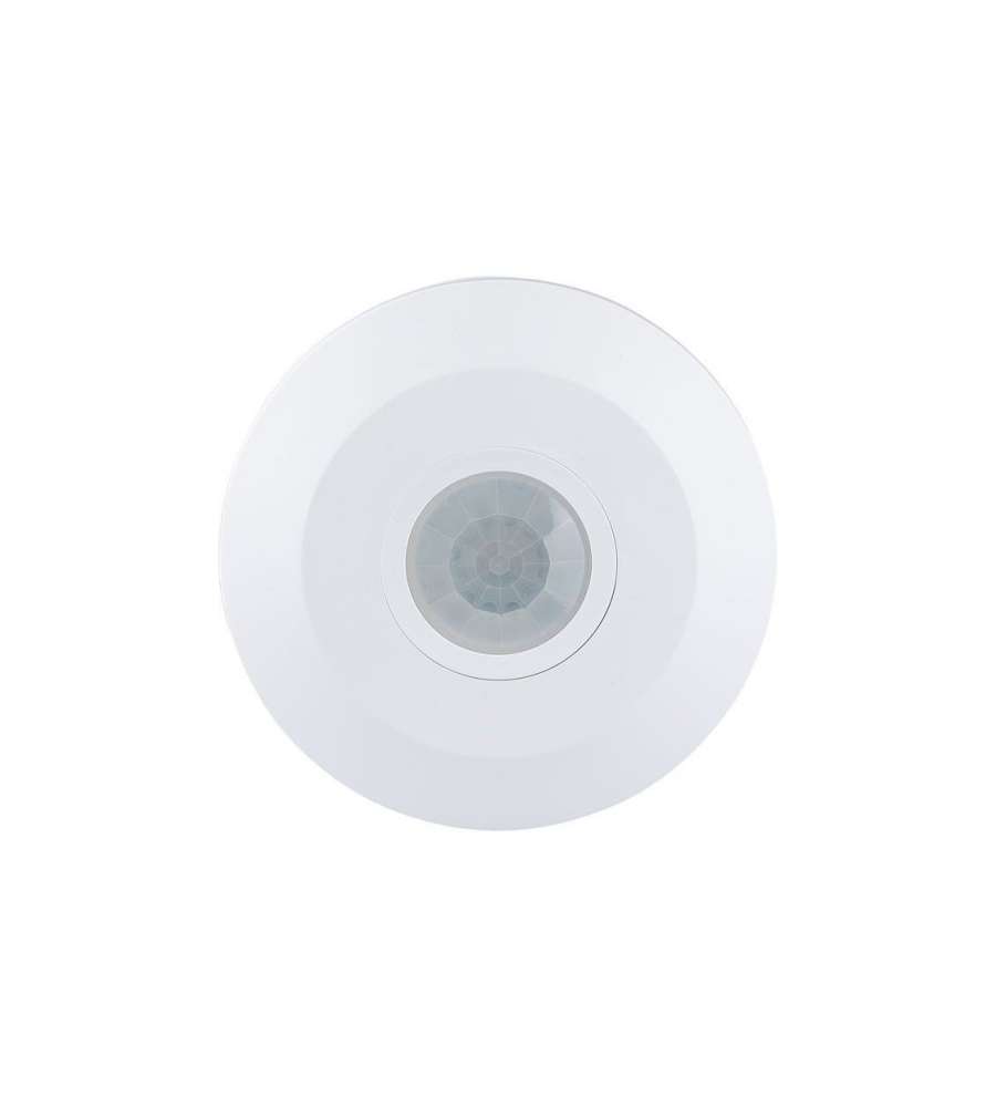 Sensore di Movimento a Infrarossi 360° Montaggio a Plafone Colore Bianco (Max 1000W) IP20