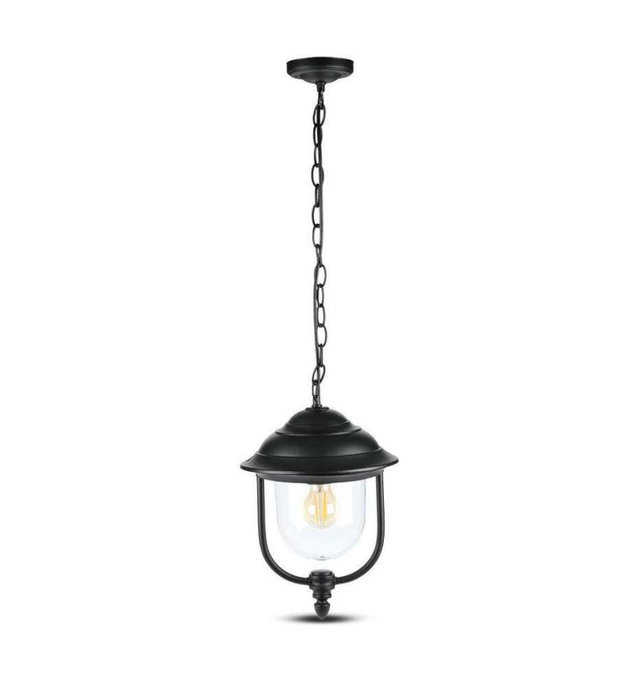 Lampada LED da Soffitto a Lanterna con Portalampada E27 (Max 60W) Colore Nero l: 890mm IP44