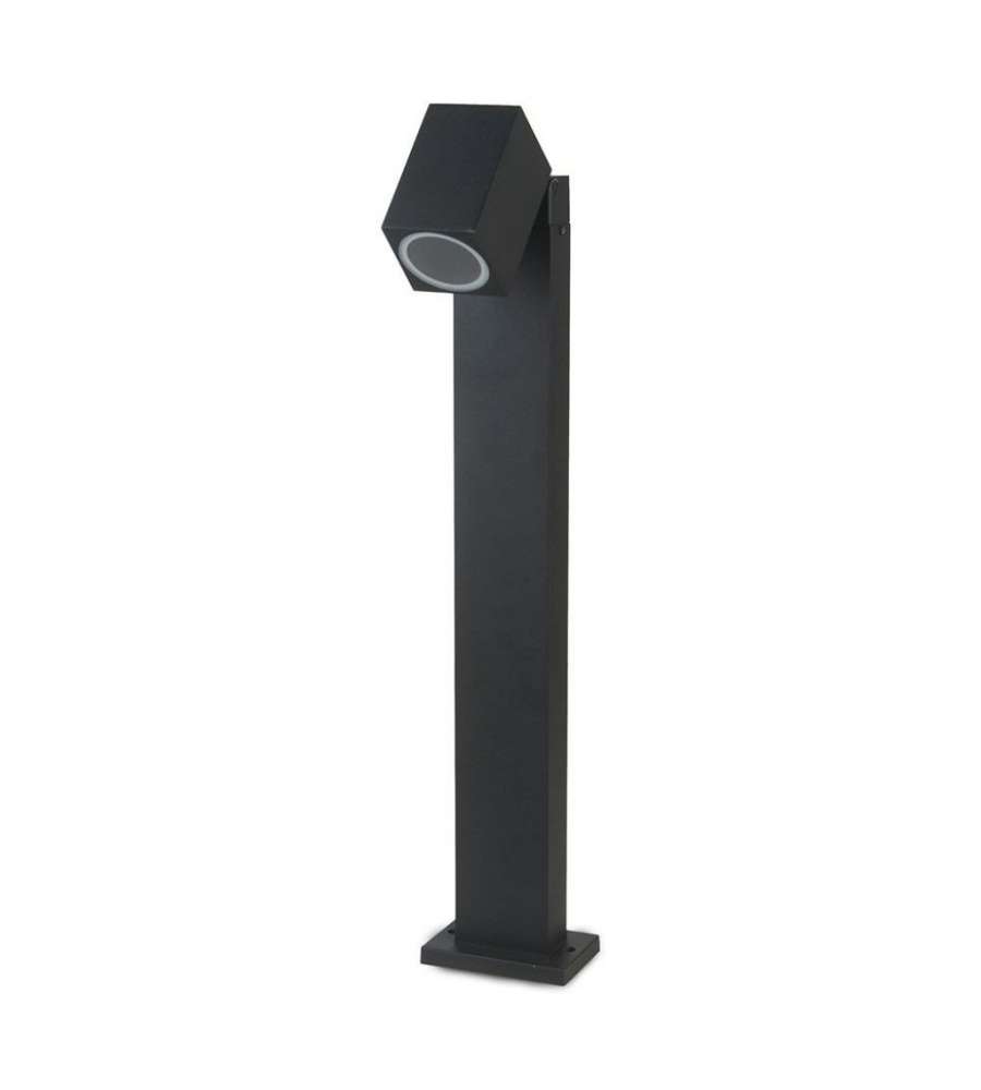 Portafaretto LED Fissaggio a Terra GU10 (Max 35W) Orientabile Colore Nero IP44