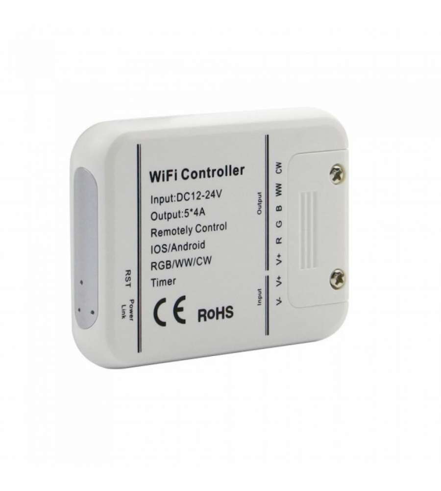 Controller Dimmer WiFi Strip LED Compatibile con Google Home e Amazon Alexa via App Magic Home Interagisce con Smartphone