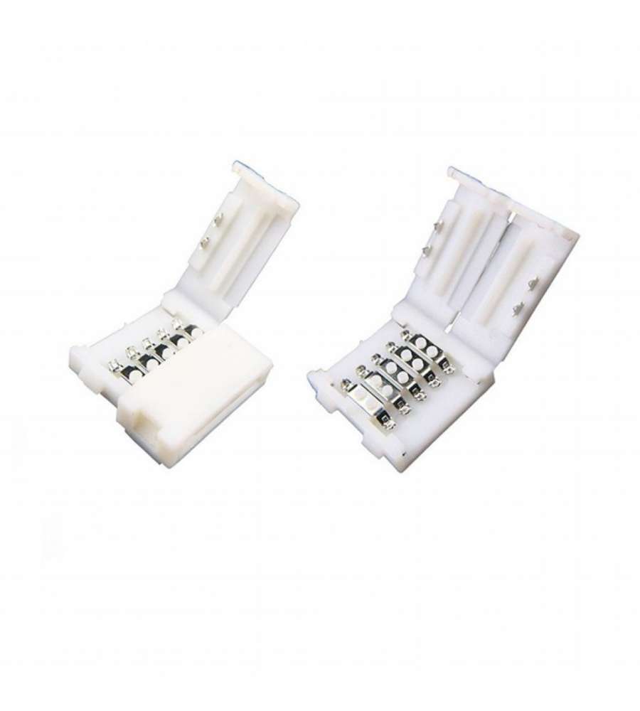Connettore Consecutivo ad Innesto Rapido per Strip LED SMD5050 multicolore RGB + W