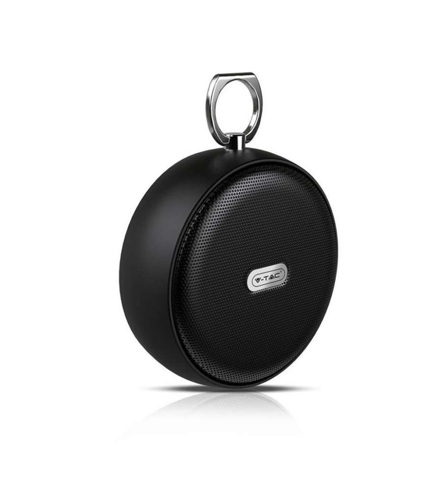 Speaker Bluetooth Portatile 4W con Microfono e Slot per Scheda TF Batteria da 800mAh Colore Nero