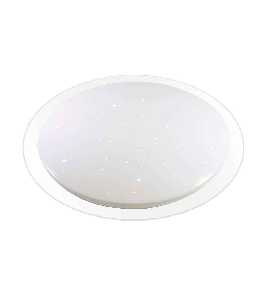Plafoniera LED Rotonda 60W 3 in 1 Effetto Stellato Compatibile con Google e Amazon Alexa Dimmerabile