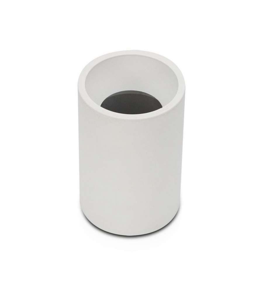 Portafaretto LED Montaggio a Plafone Rotondo GU10 Corpo Bianco