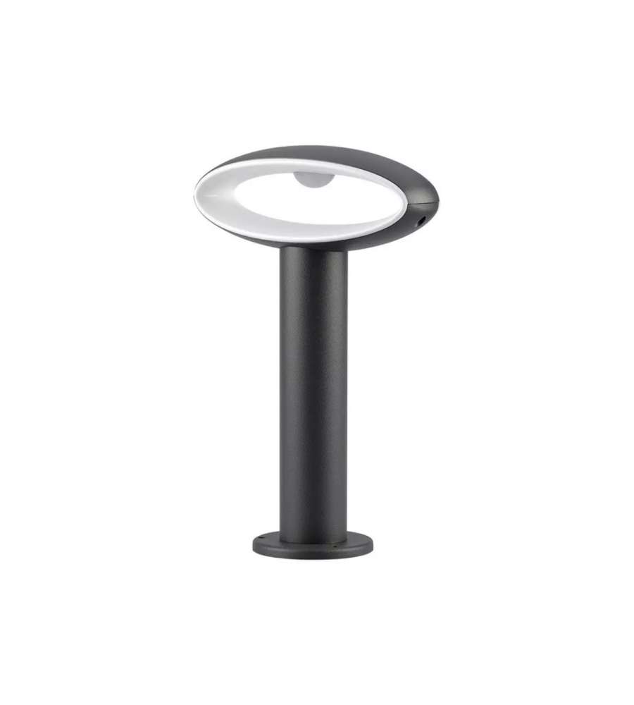 Lampada LED da Giardino Fissaggio a Terra 9W Colore Grigio Scuro h:30cm 3000K IP54