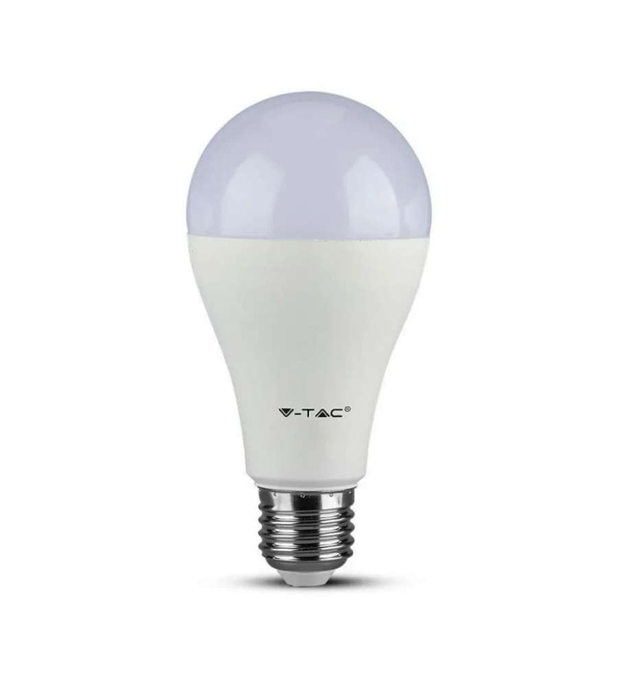 Lampadina LED Chip Samsung E27 17W A65 6400K Dimmerabile